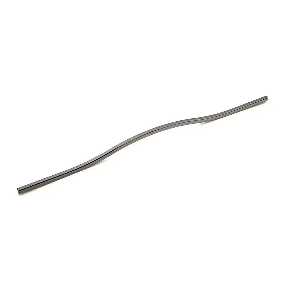 Sorrento Bowed Cabinet Pull Black Chrome
