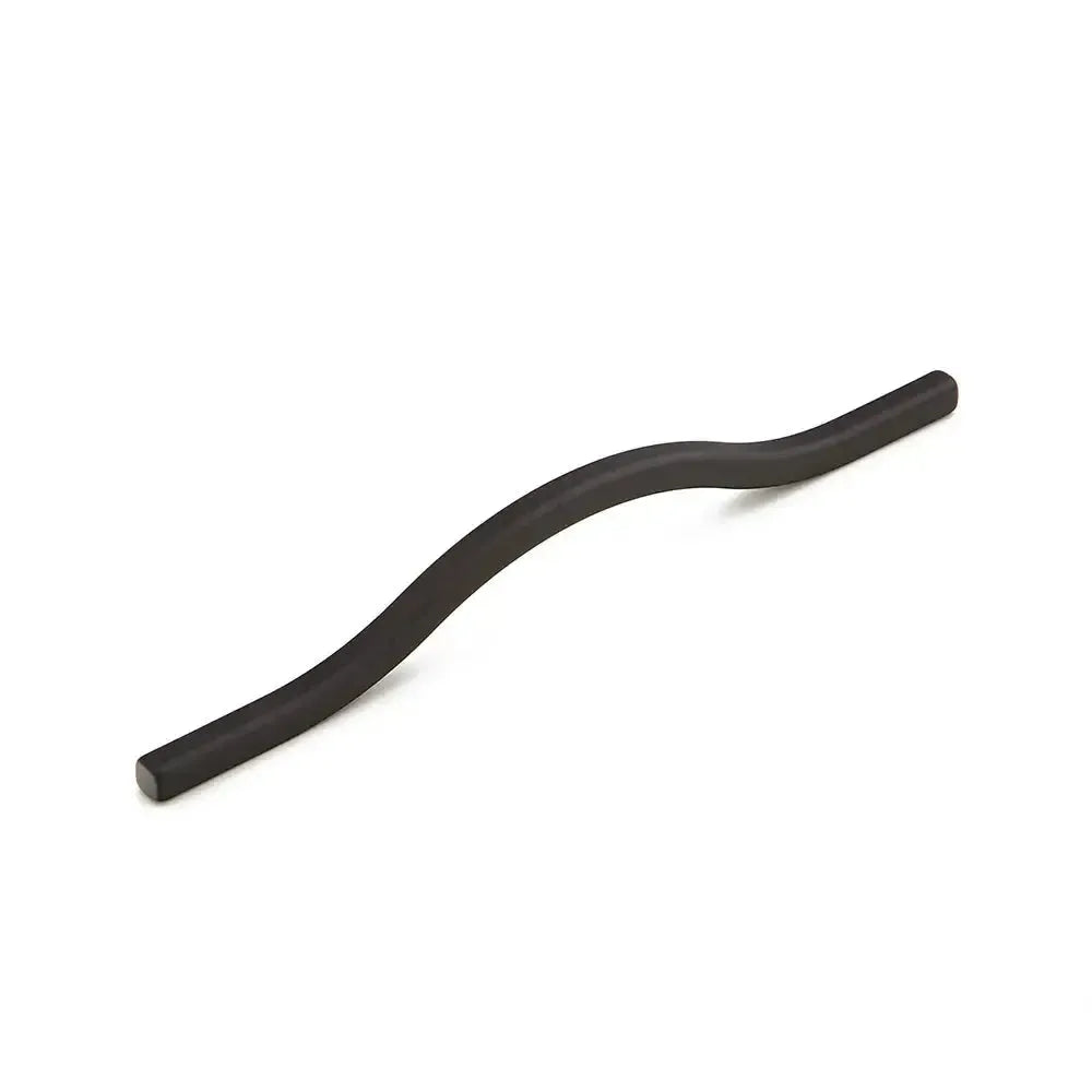 Sorrento Bowed Cabinet Pull Matte Black