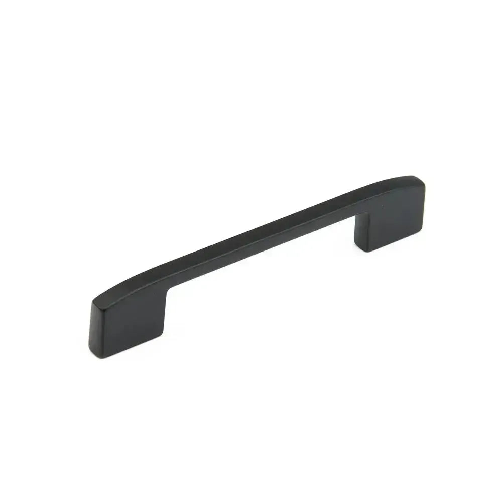 The Schaub Sorrento Cabinet Pull in Matte Black finish.