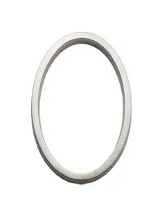 Sure-Loc 5" Floating House Number 0 in Satin Nickel finish