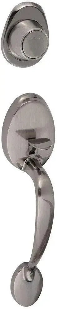 Sure-Loc Alta Dummy Handleset-Exterior Trim Only Antique Nickel