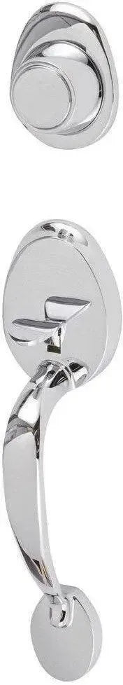 Sure-Loc Alta Dummy Handleset-Exterior Trim Only in Polished Chrome finish