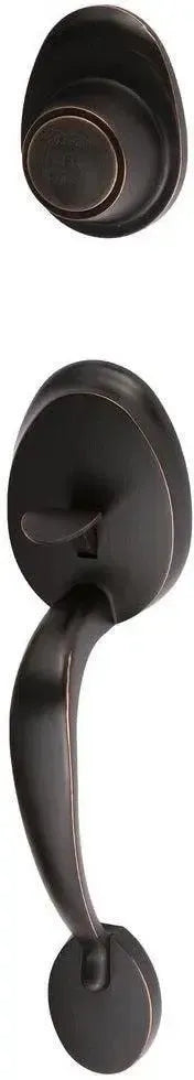 Sure-Loc Alta Dummy Handleset-Exterior Trim Only Vintage Bronze