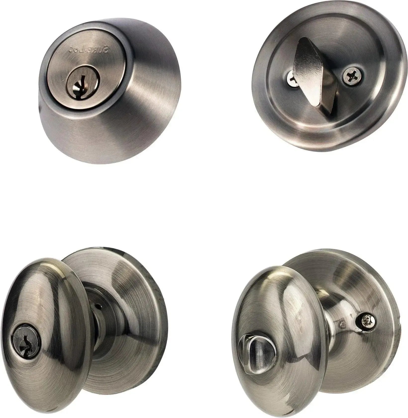 Sure-LocSure-Loc Arapaho Entry Knobset With KA Deadbolt in 