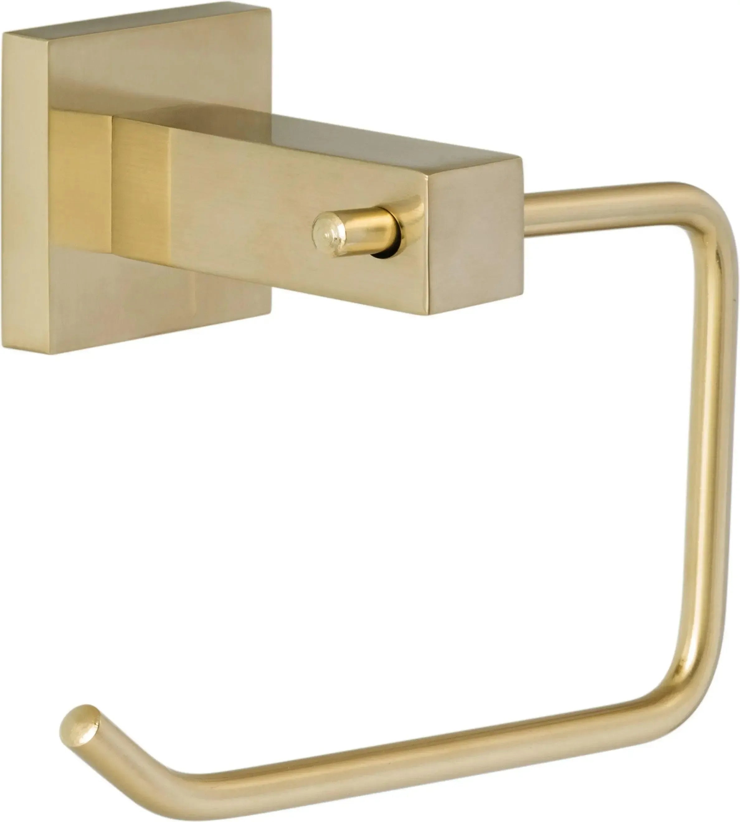 The Sure-Loc Baden Euro Paper Holder in Satin Brass finish