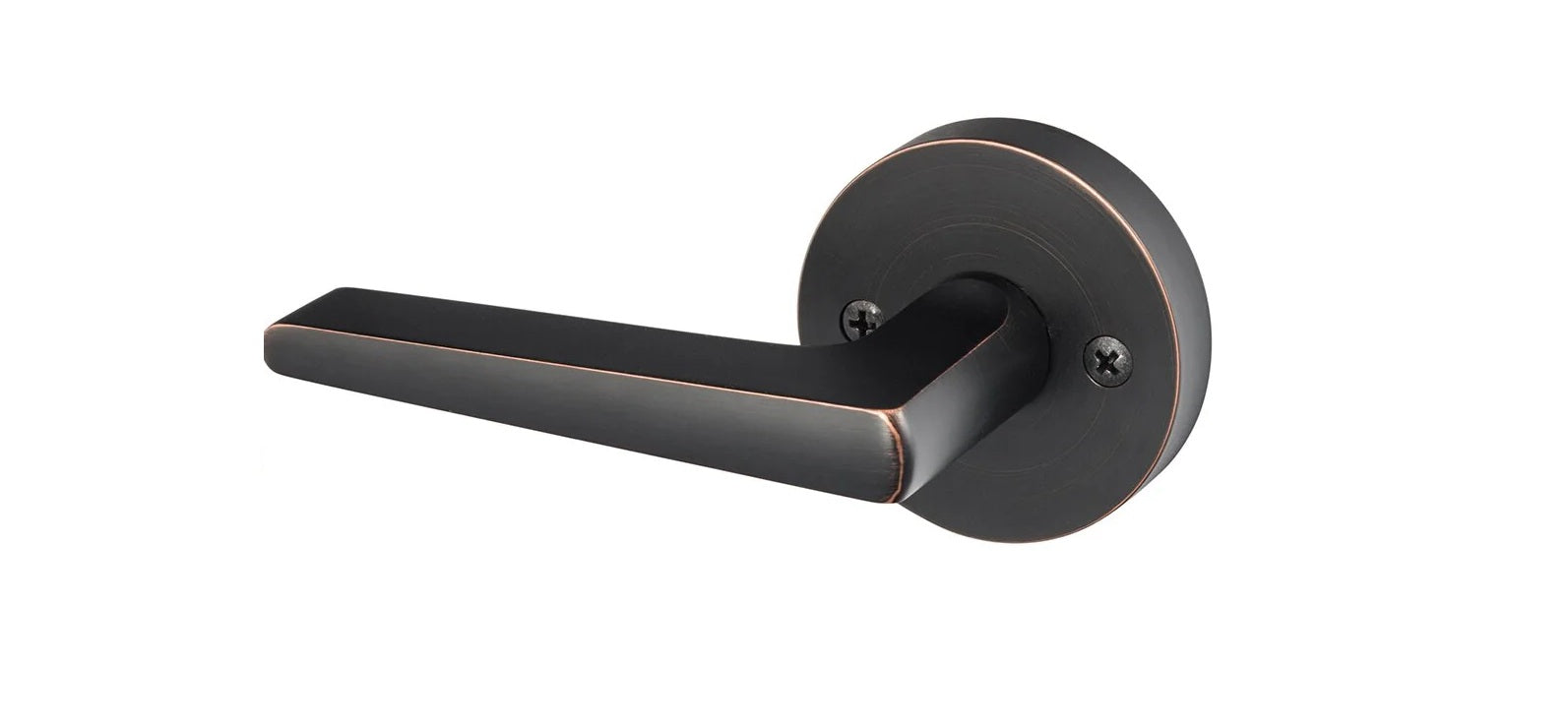 Sure-LocSure-Loc Basel Lever with Round Rosette in 