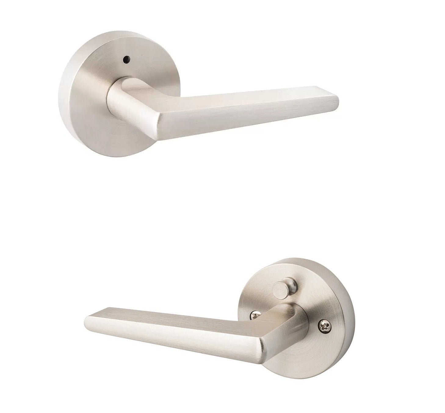 Sure-LocSure-Loc Basel Lever with Round Rosette in 