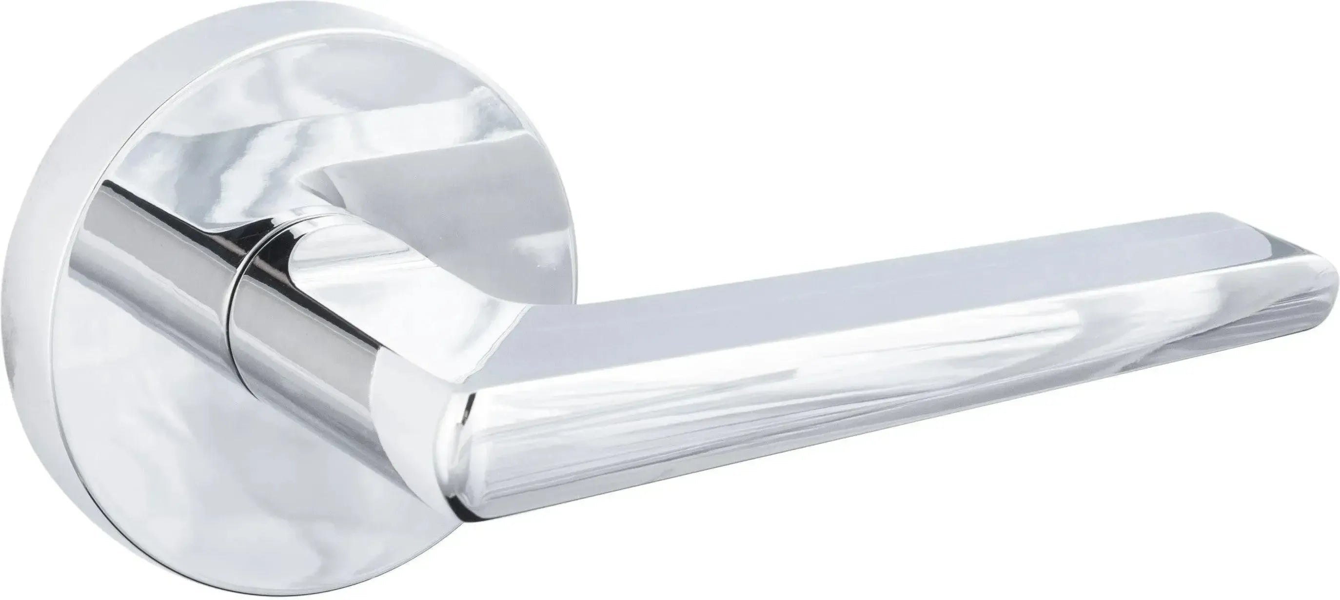 Sure-Loc Basel Lever with Round Rosette Flat Black