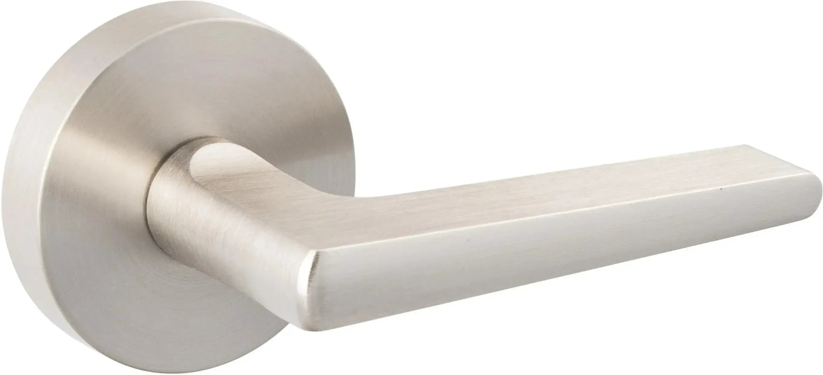 Sure-Loc Basel Lever with Round Rosette Polished Chrome