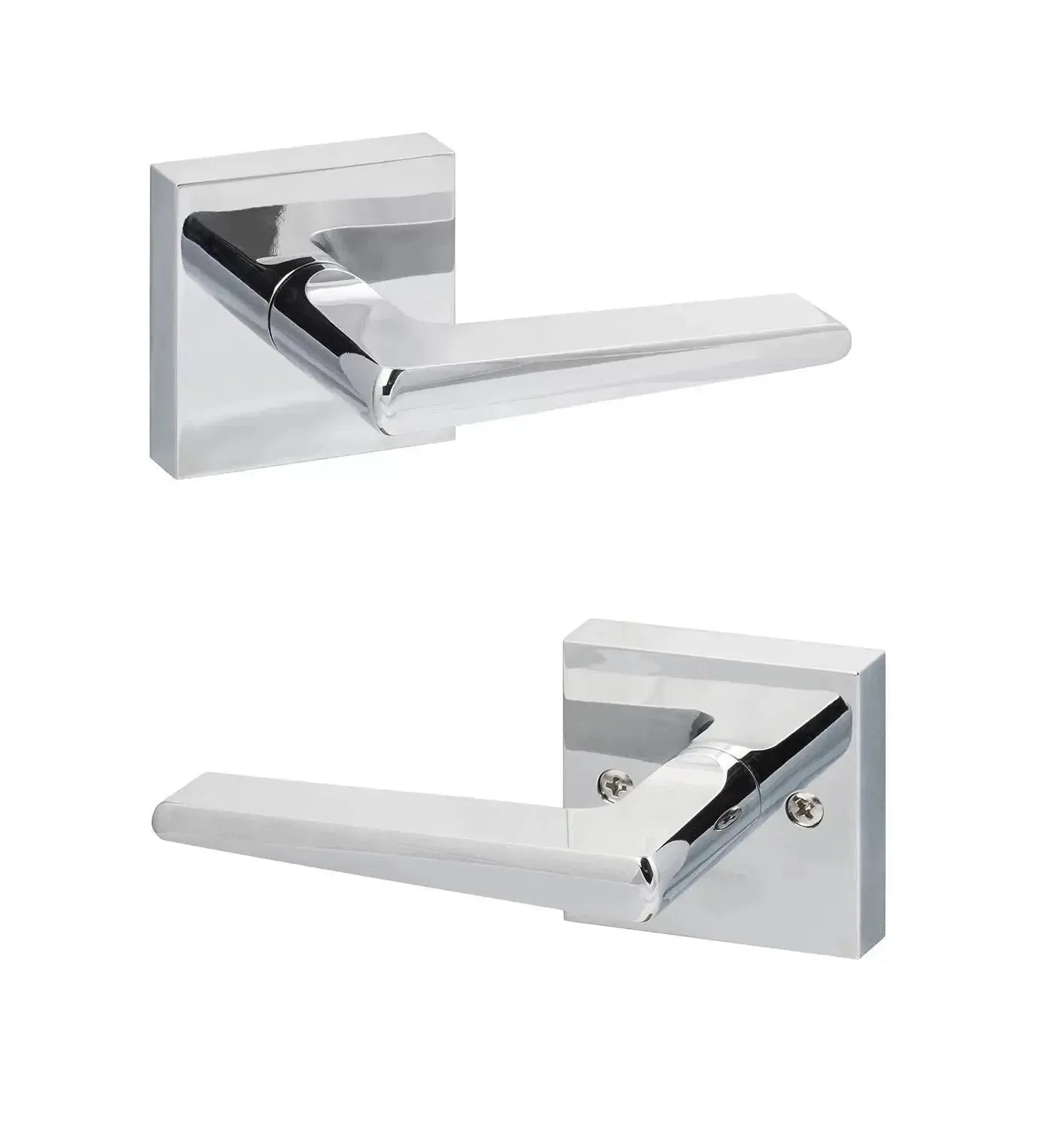 Sure-LocSure-Loc Basel Lever with Square Rosette in 