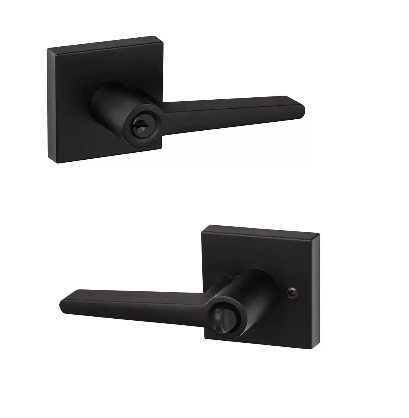 Sure-LocSure-Loc Basel Lever with Square Rosette in 