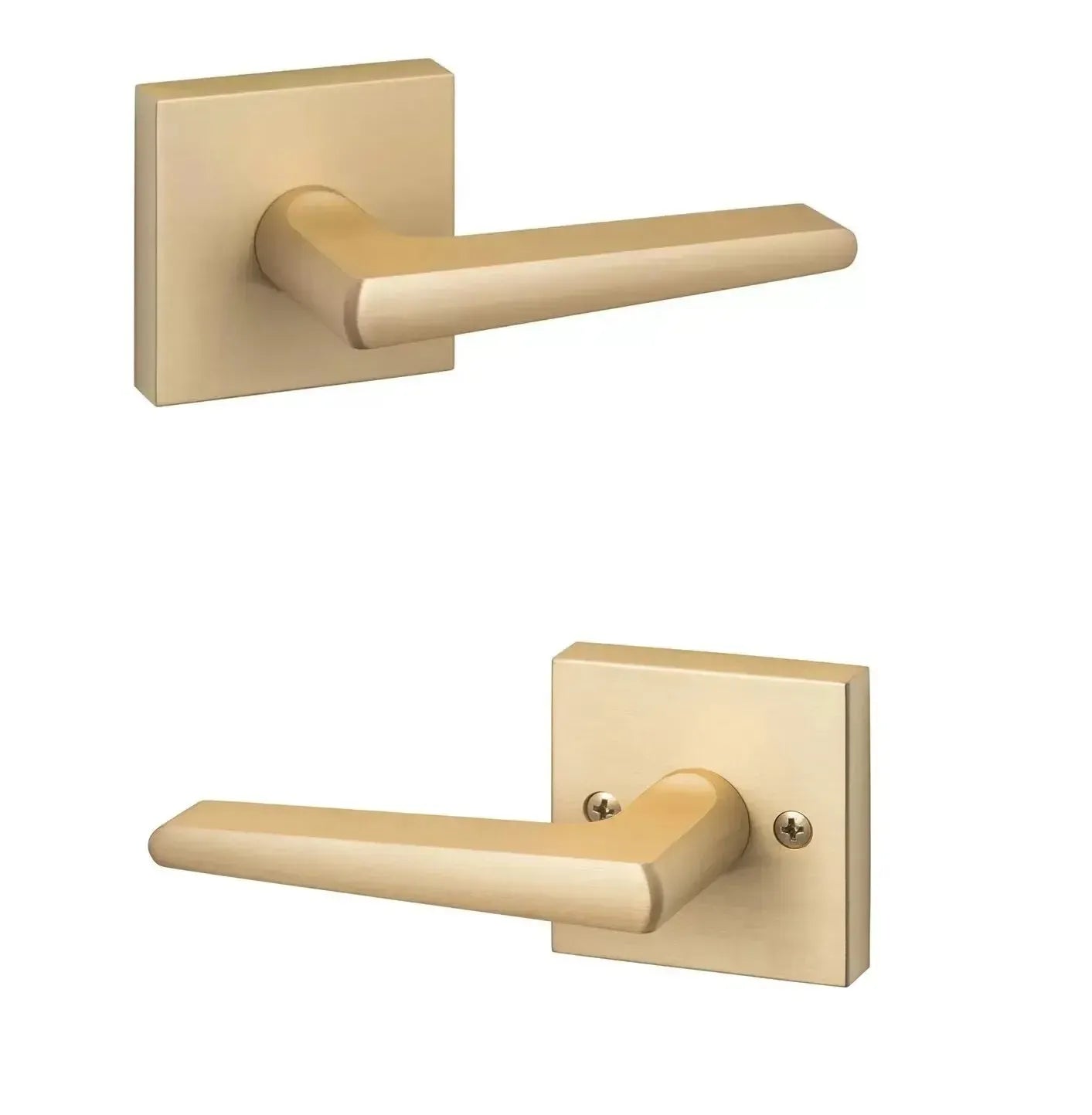 Sure-LocSure-Loc Basel Lever with Square Rosette in 