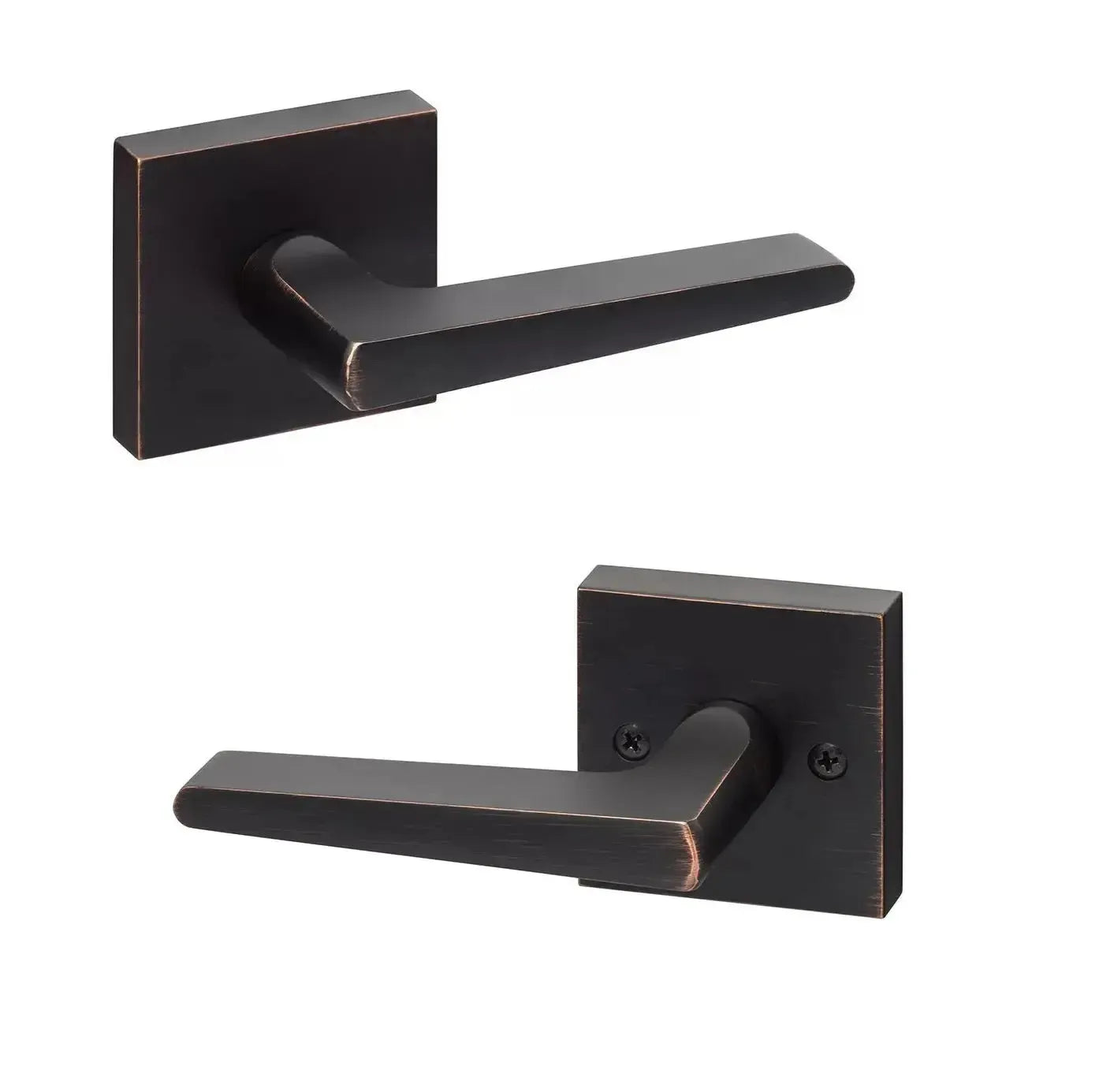 Sure-LocSure-Loc Basel Lever with Square Rosette in 