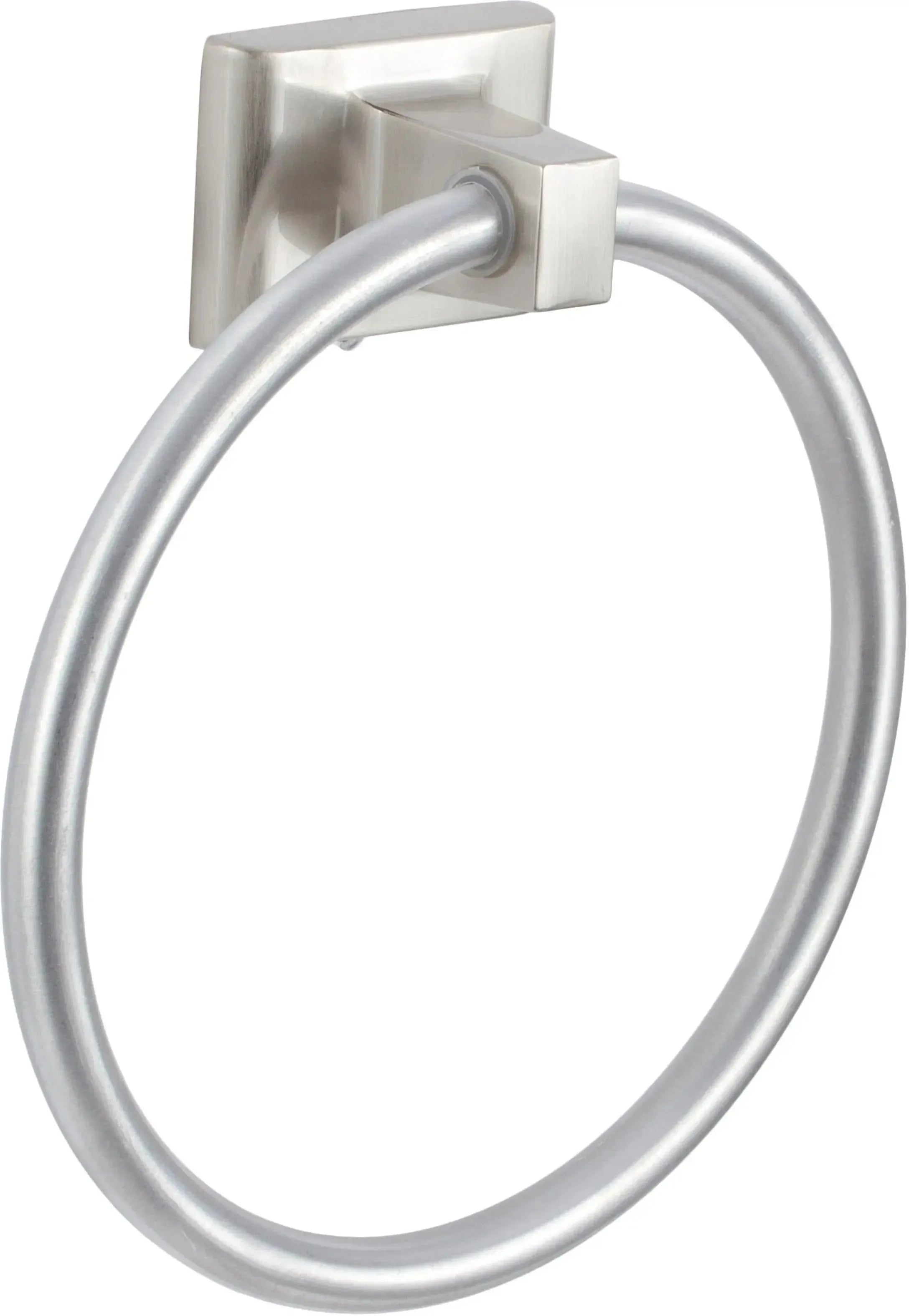 The Sure-Loc Basic Towel Ring in Satin Nickel finish