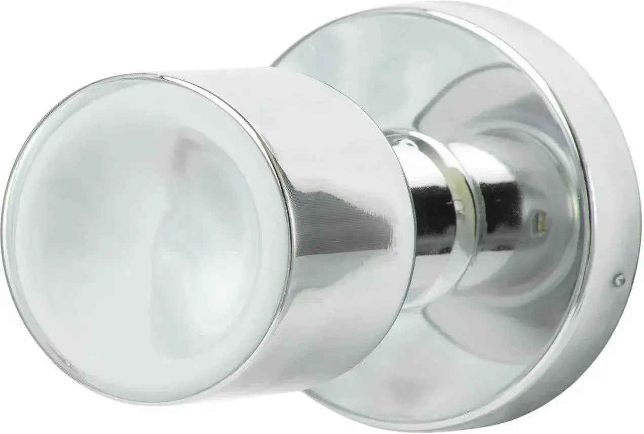 Sure-Loc Bergen Knob with Round Rosette Polished Chrome