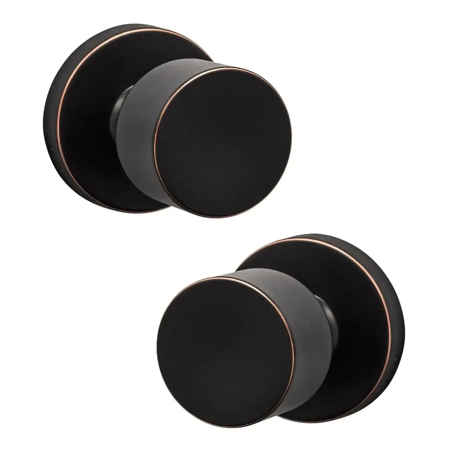 Sure-Loc Bergen Knob with Round Rosette Polished Chrome