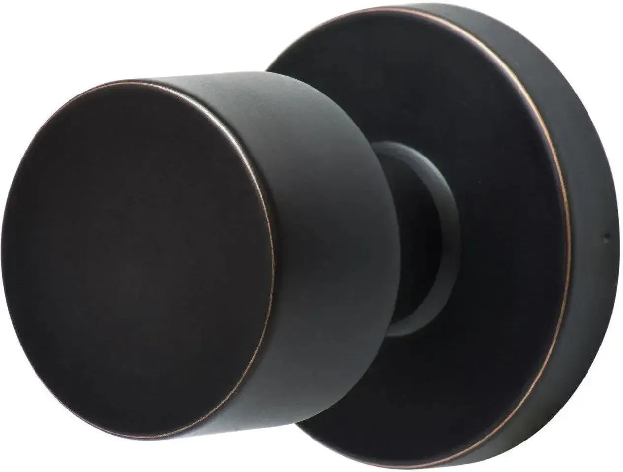 Sure-Loc Bergen Knob with Round Rosette Vintage Bronze