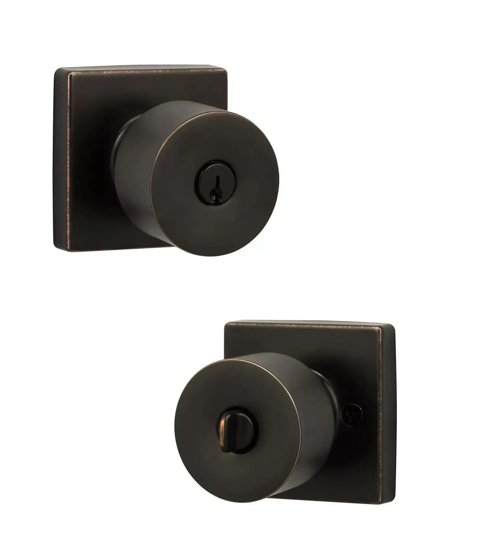 Sure-LocSure-Loc Bergen Knob with Square Rosette in 