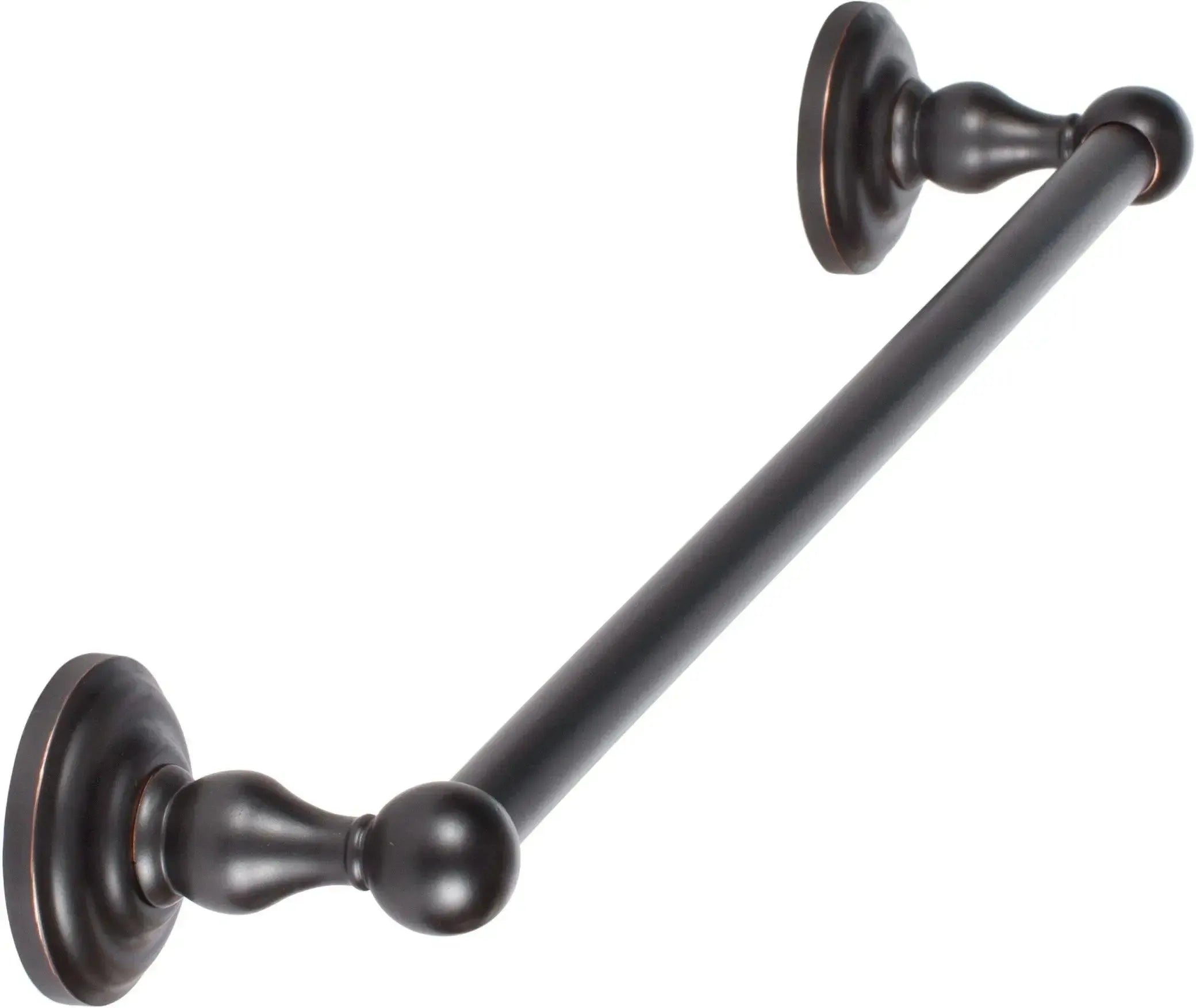 The Sure-Loc Boulder 18" Towel Bar in Vintage Bronze finish