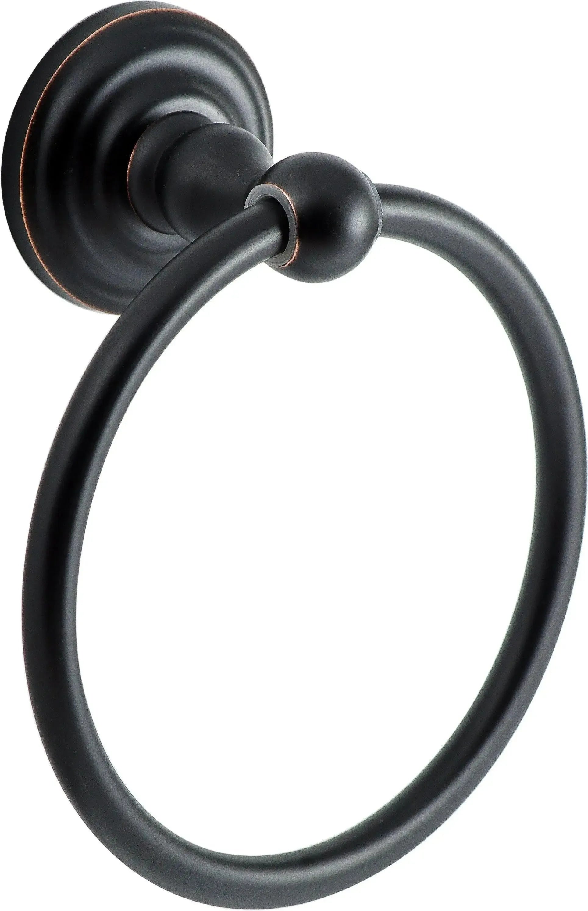 The Sure-Loc Boulder Towel Ring in Vintage Bronze finish