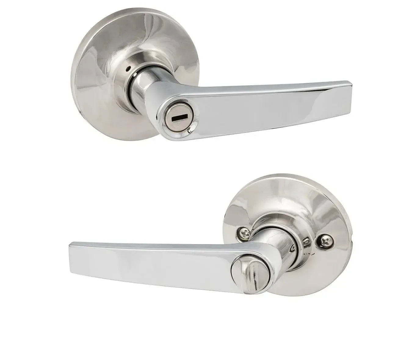 Sure-Loc Cedar Lever in Polished Chrome finish