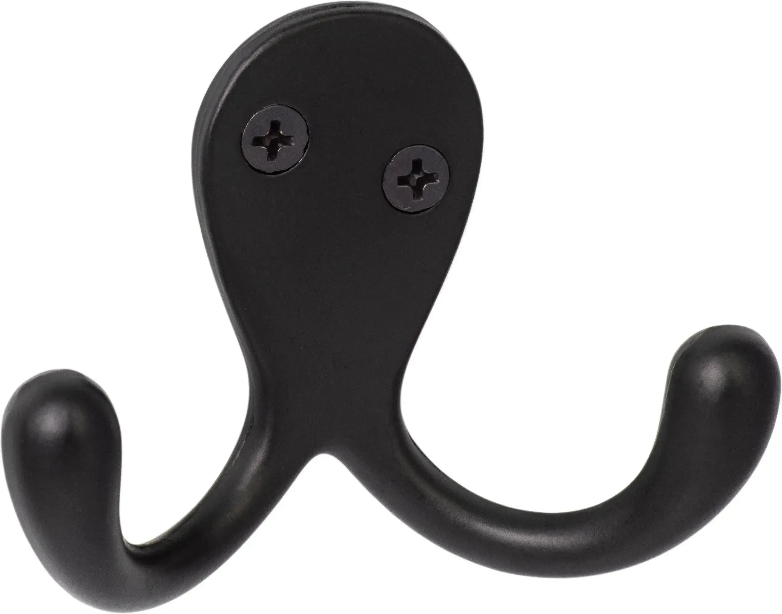 The Sure-Loc Coat and Hat Hook in Flat Black finish