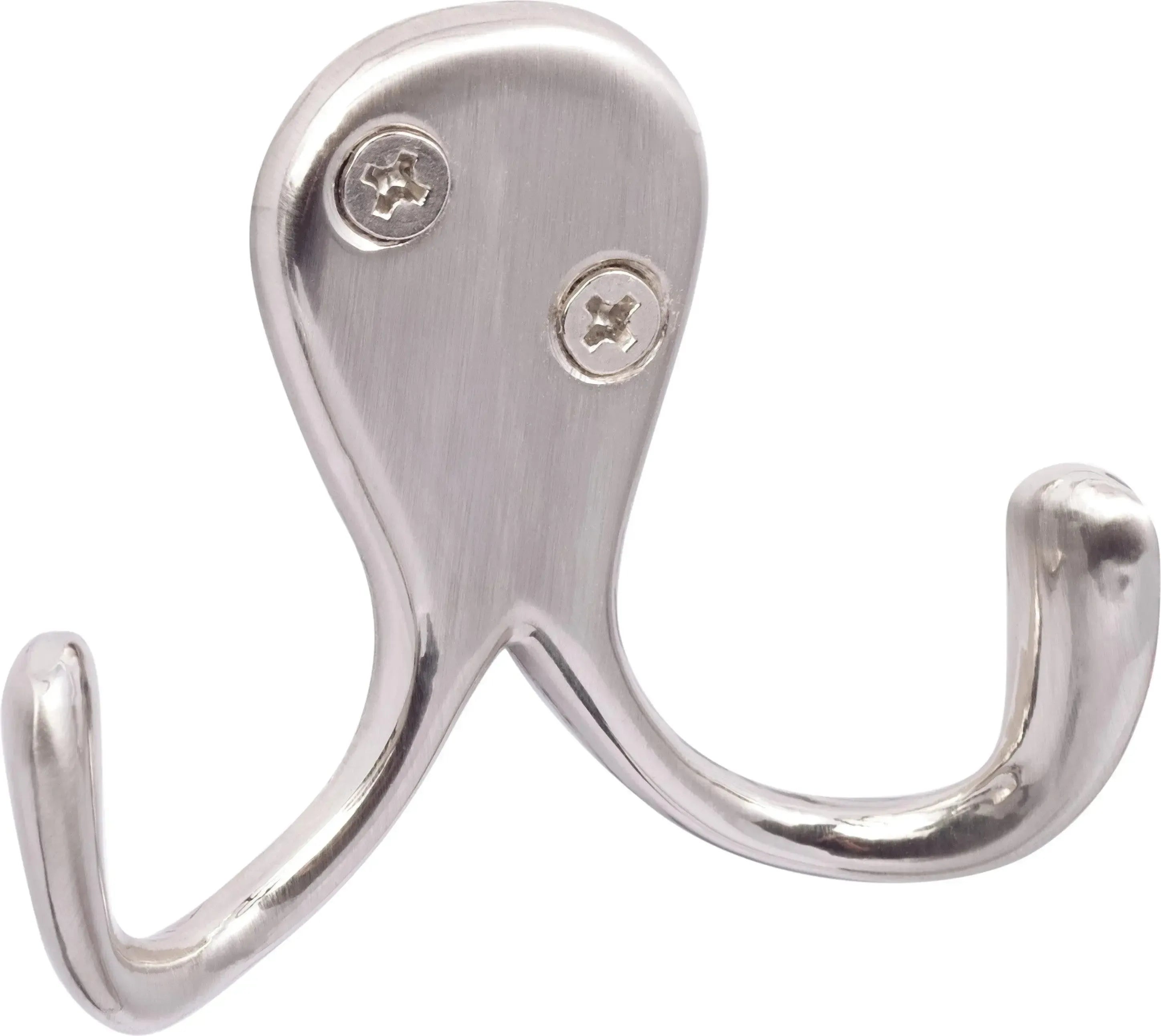 The Sure-Loc Coat and Hat Hook in Satin Nickel finish