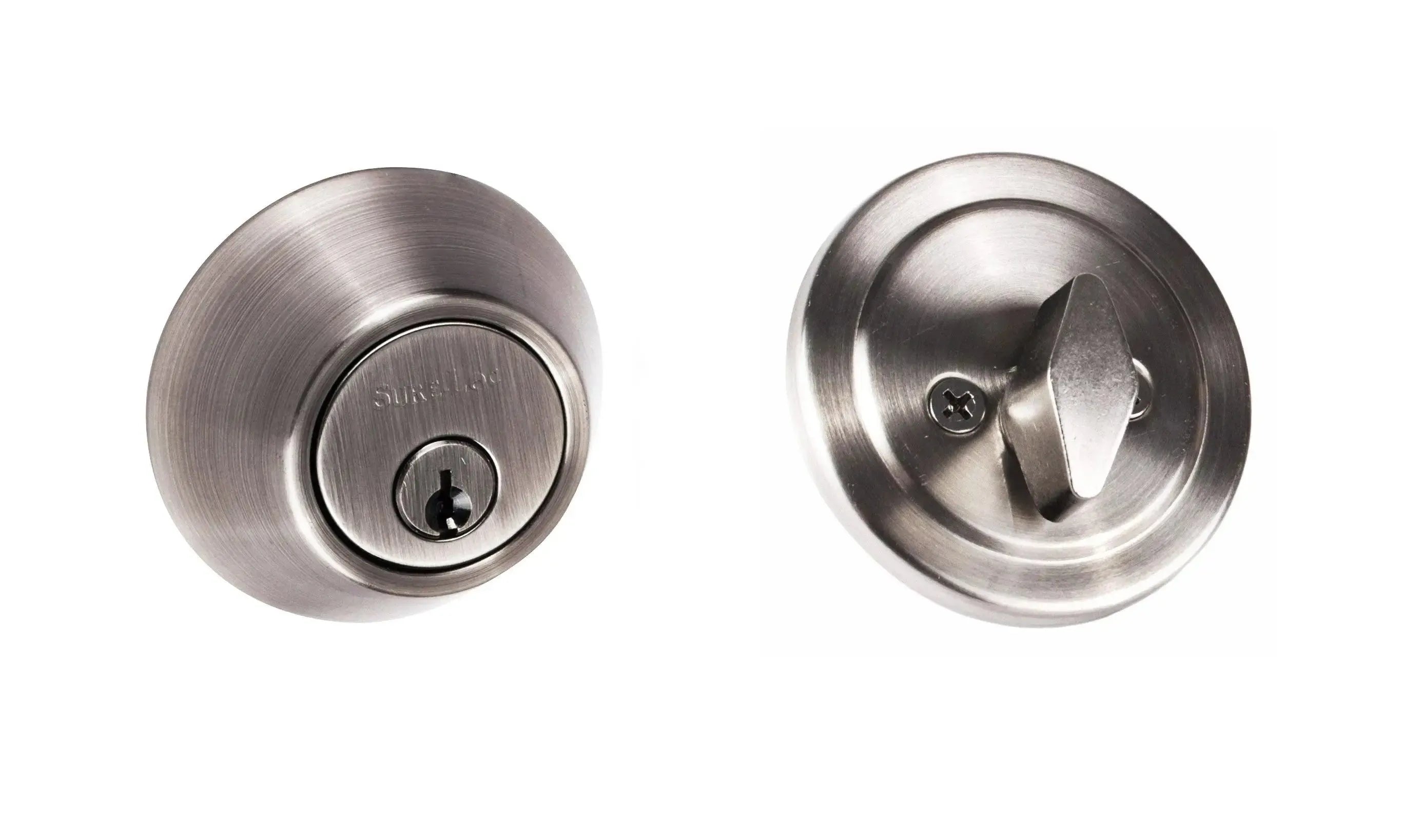 Sure-Loc Contemporary Deadbolt Antique Nickel