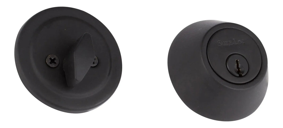 Sure-Loc Contemporary Deadbolt in Flat Black finish
