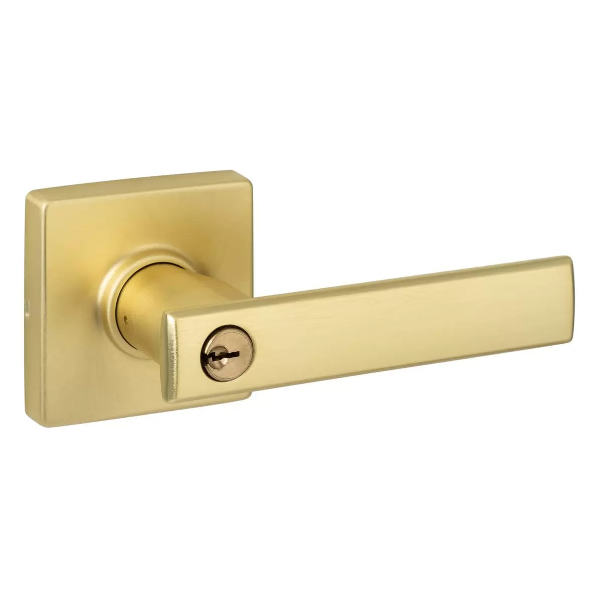 Sure-Loc Cortina Lever Satin Brass