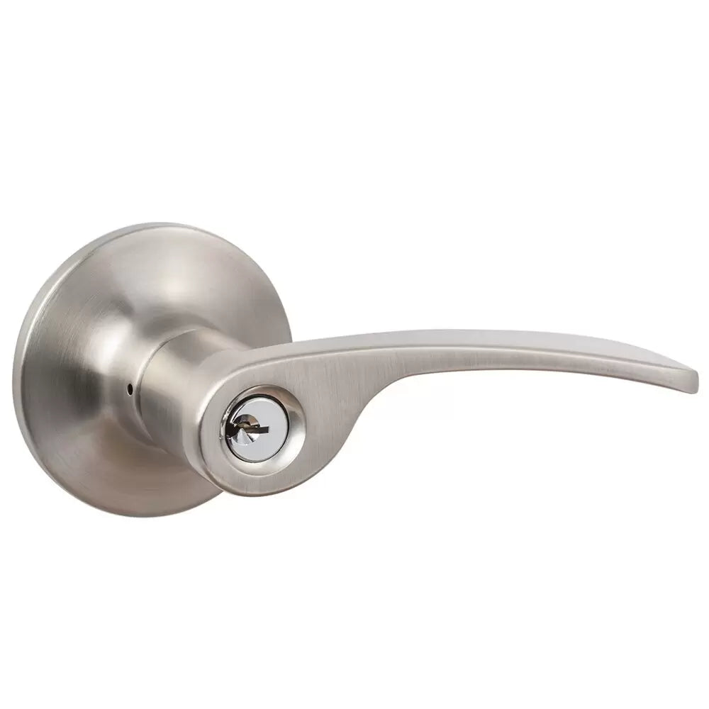 Sure-Loc Edge Lever Grade 2 Satin Nickel