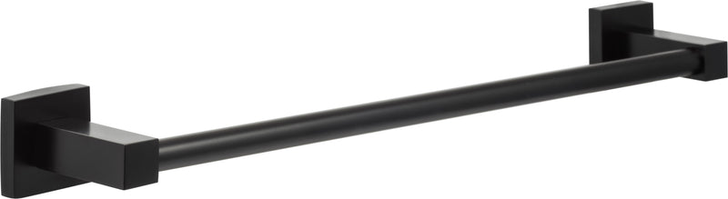 The Sure-Loc Baden 18" Towel Bar in Flat Black finish