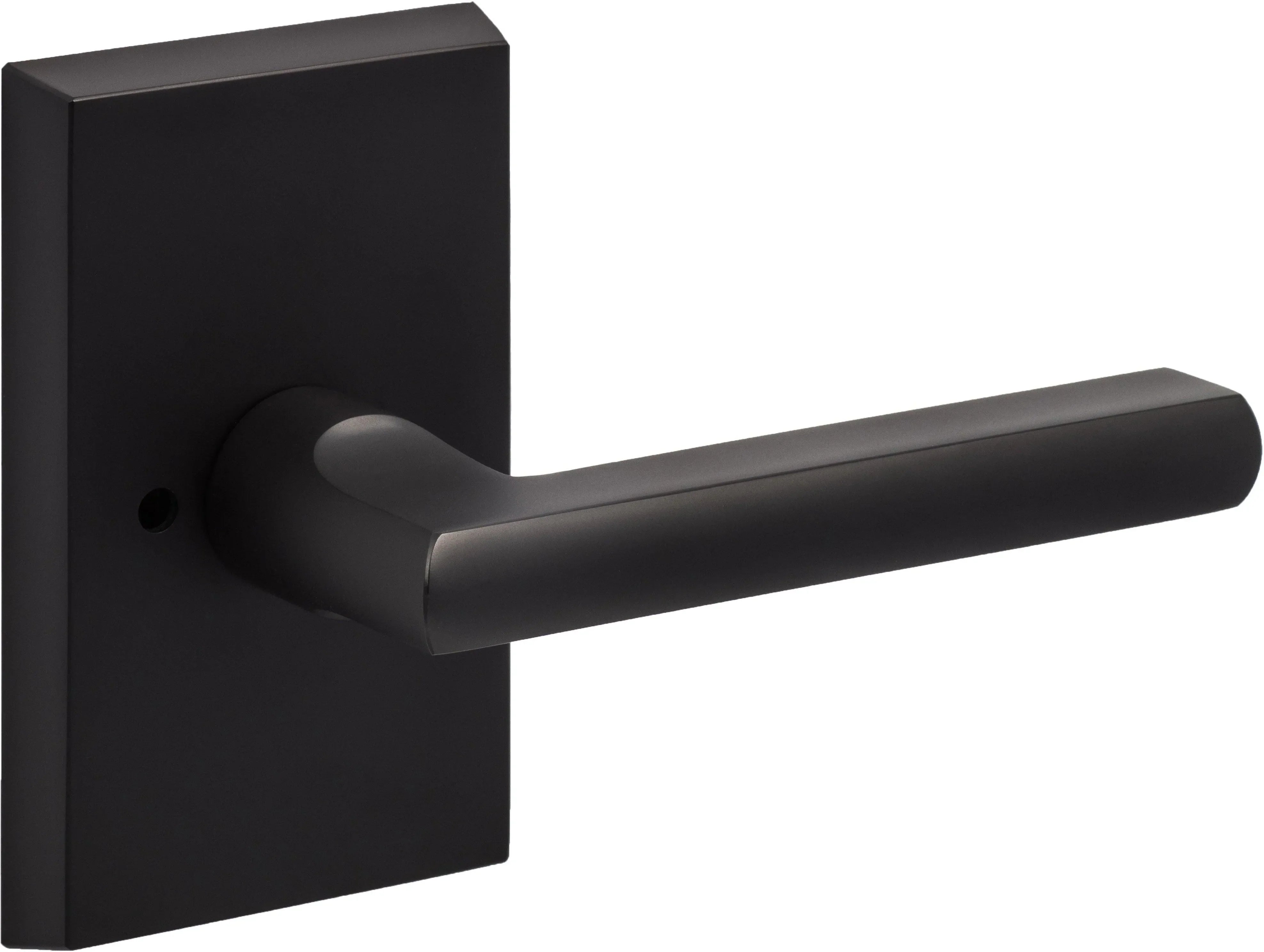 Sure-Loc Logan Passage Lever in Flat Black finish