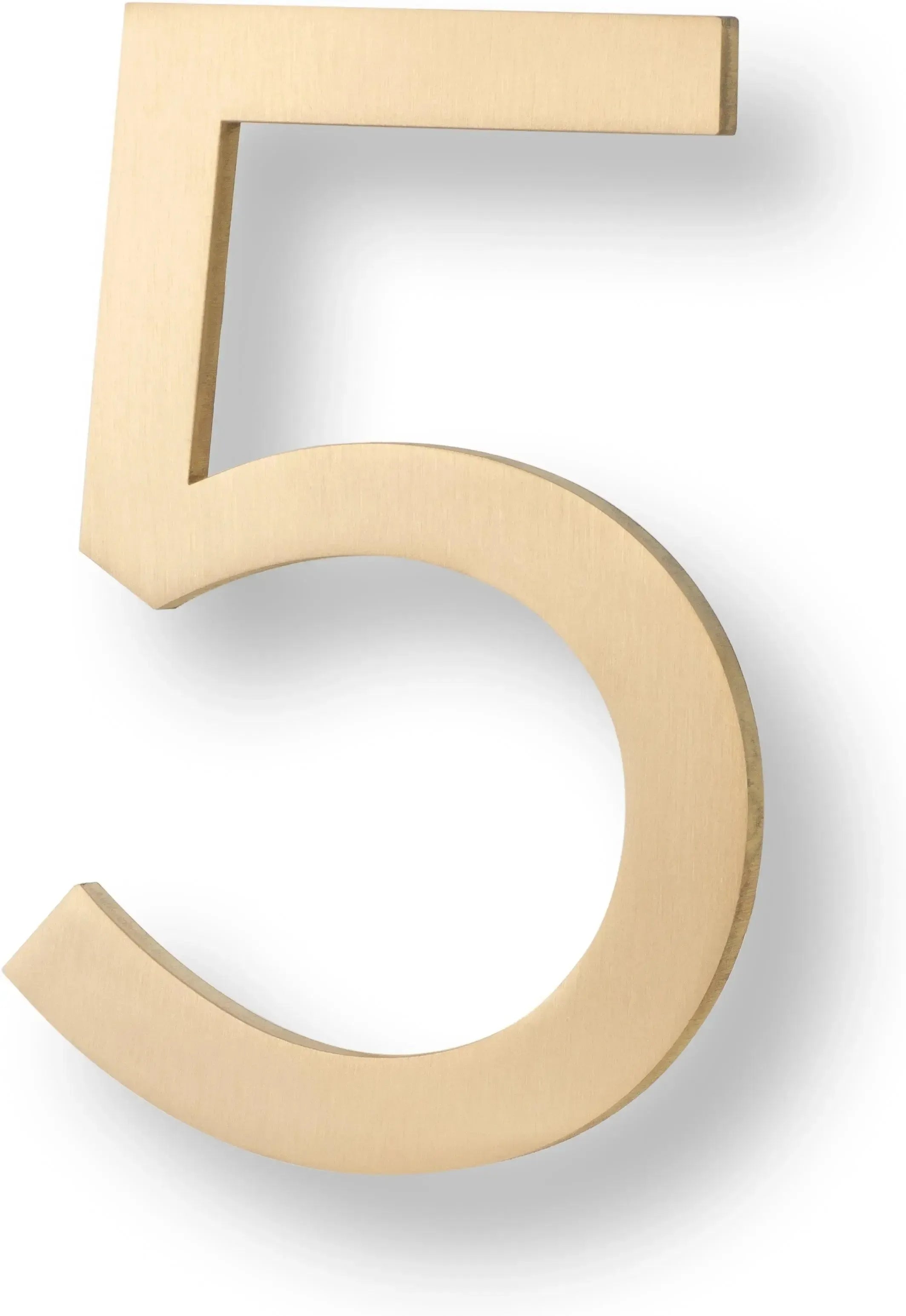 Sure-LocSure-Loc Floating House Number, 6", No. 5 in 