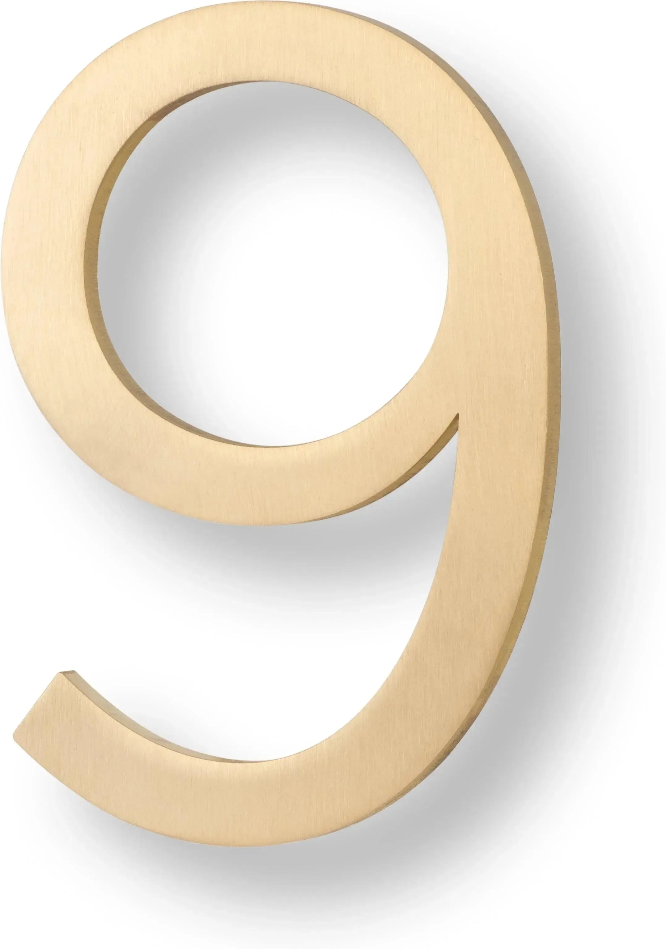 Sure-LocSure-Loc Floating House Number, 6", No. 9 in 