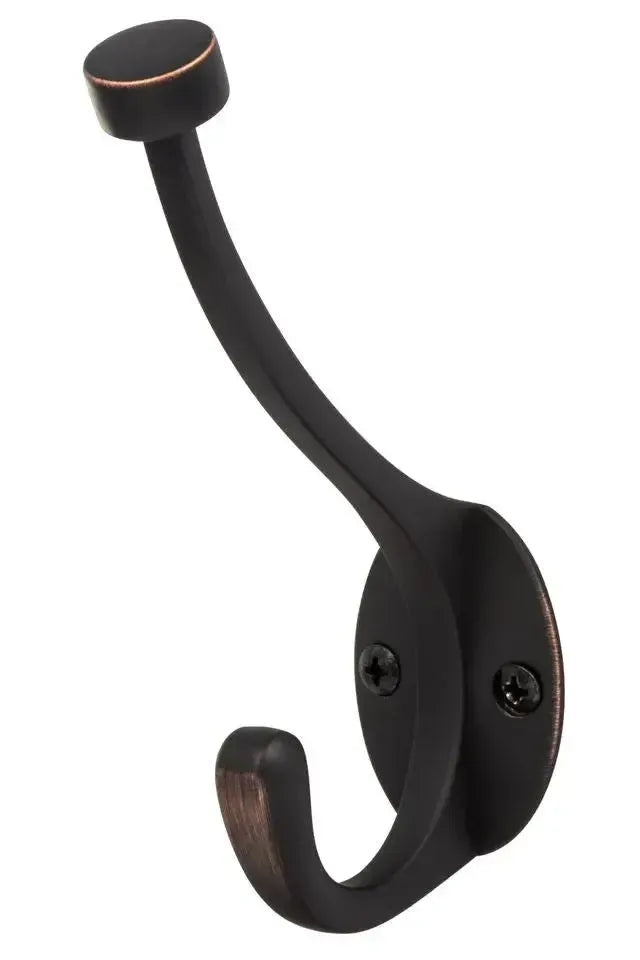 Sure-Loc Heavy Duty Pilltop Coat Hook in Vintage Bronze finish