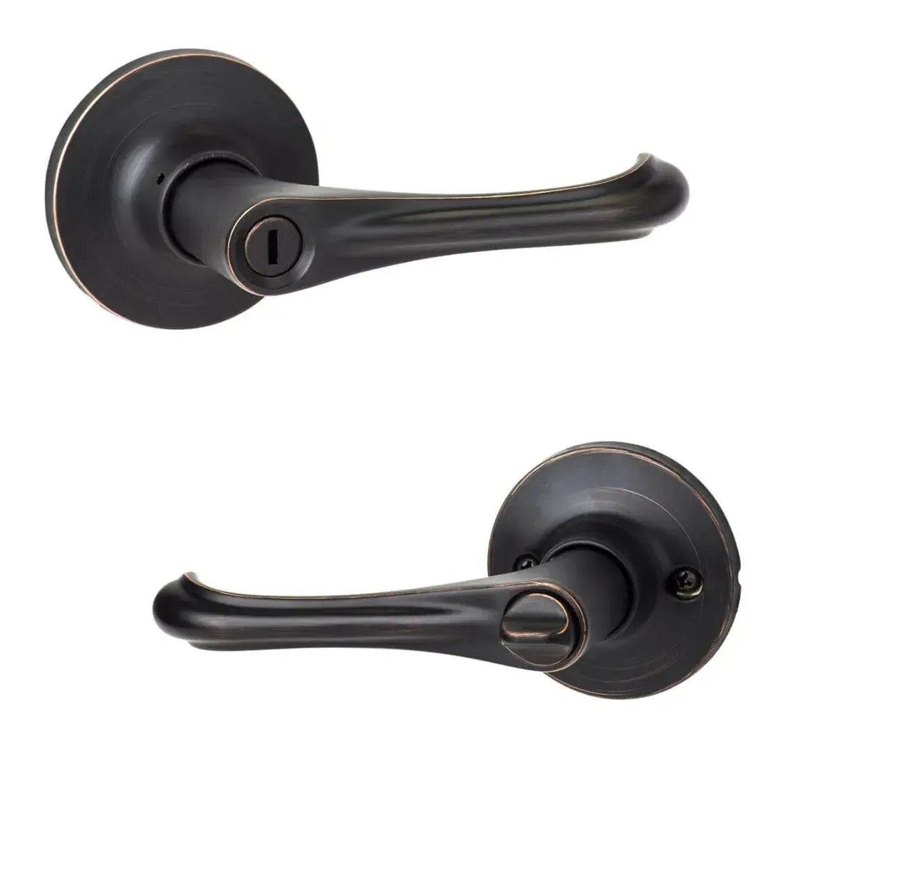 Sure-Loc Helena Lever in Vintage Bronze finish