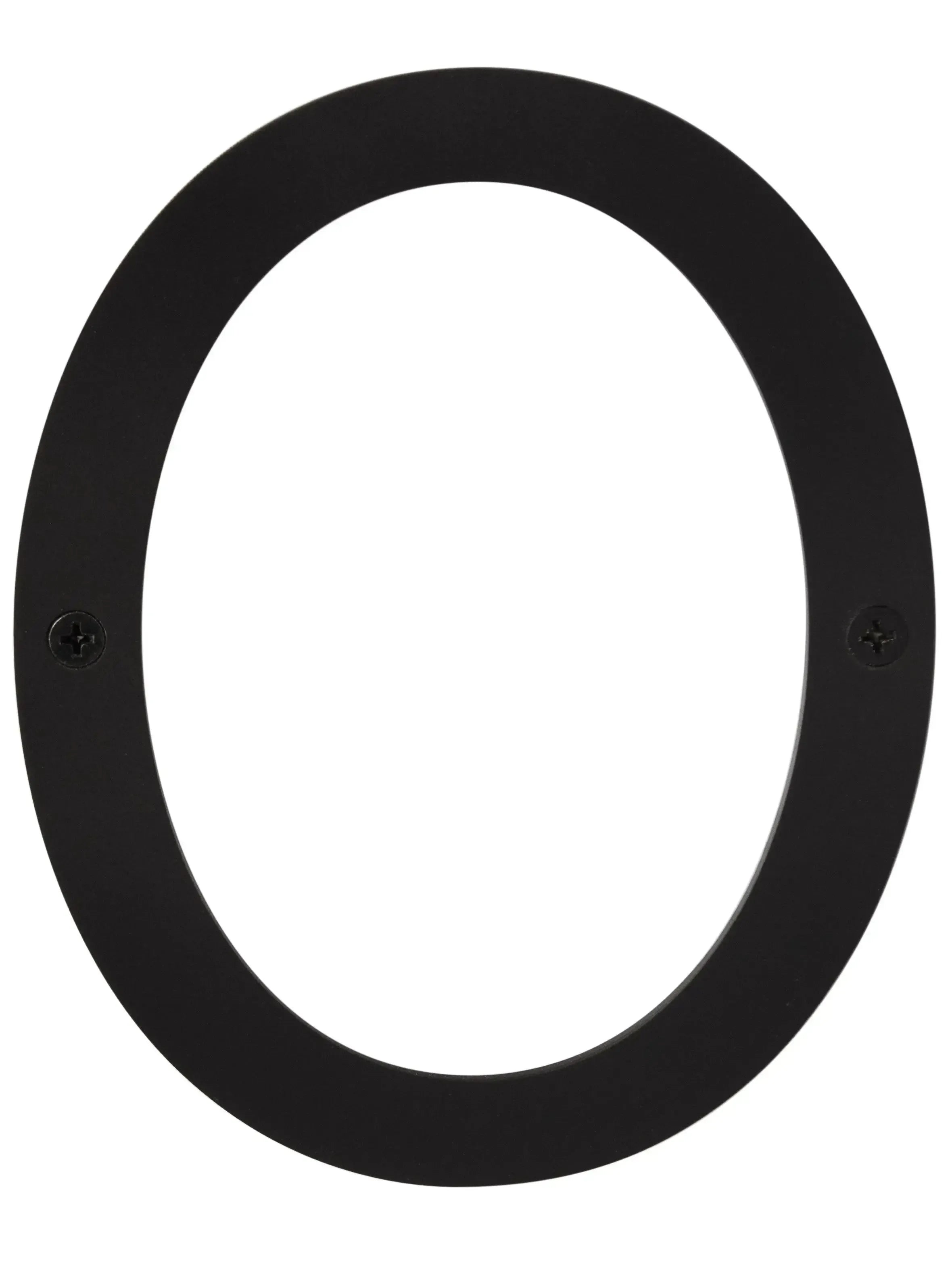 Sure-Loc House number, 6", No. 0 in Vintage Bronze finish