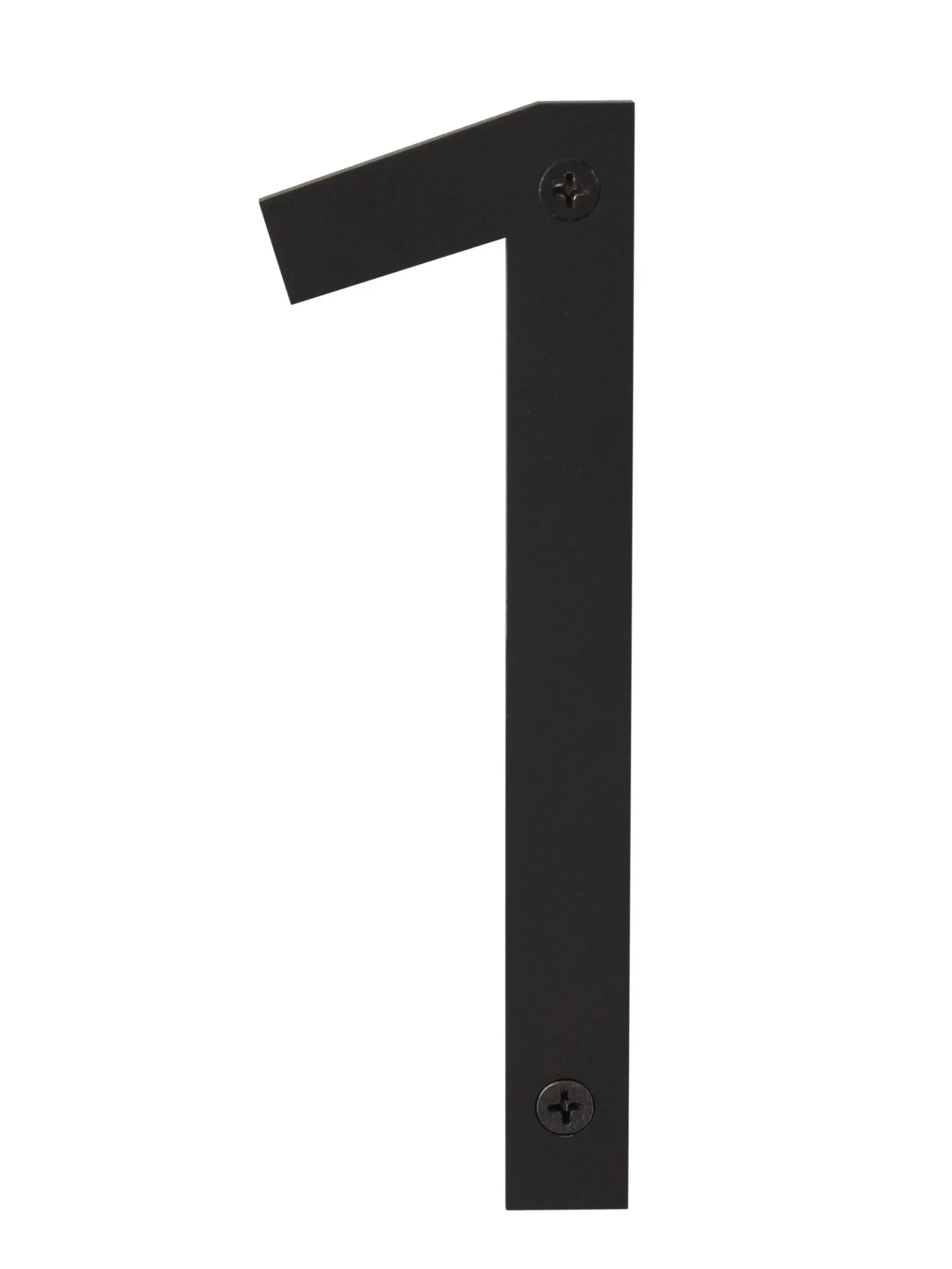 Sure-Loc House Number, 6", No. 1 in Vintage Bronze finish