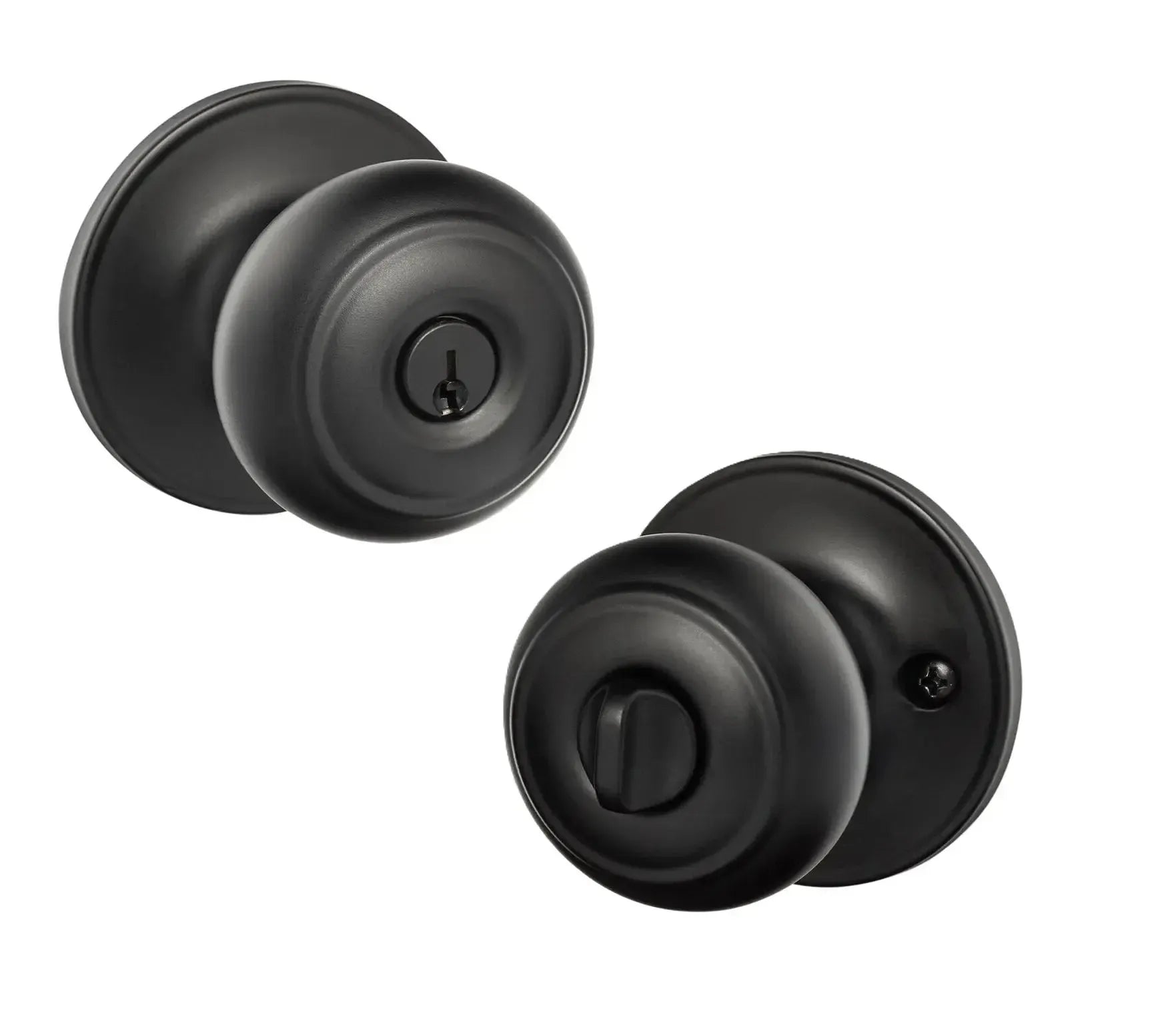 Sure-Loc Juniper Knob in Flat Black finish