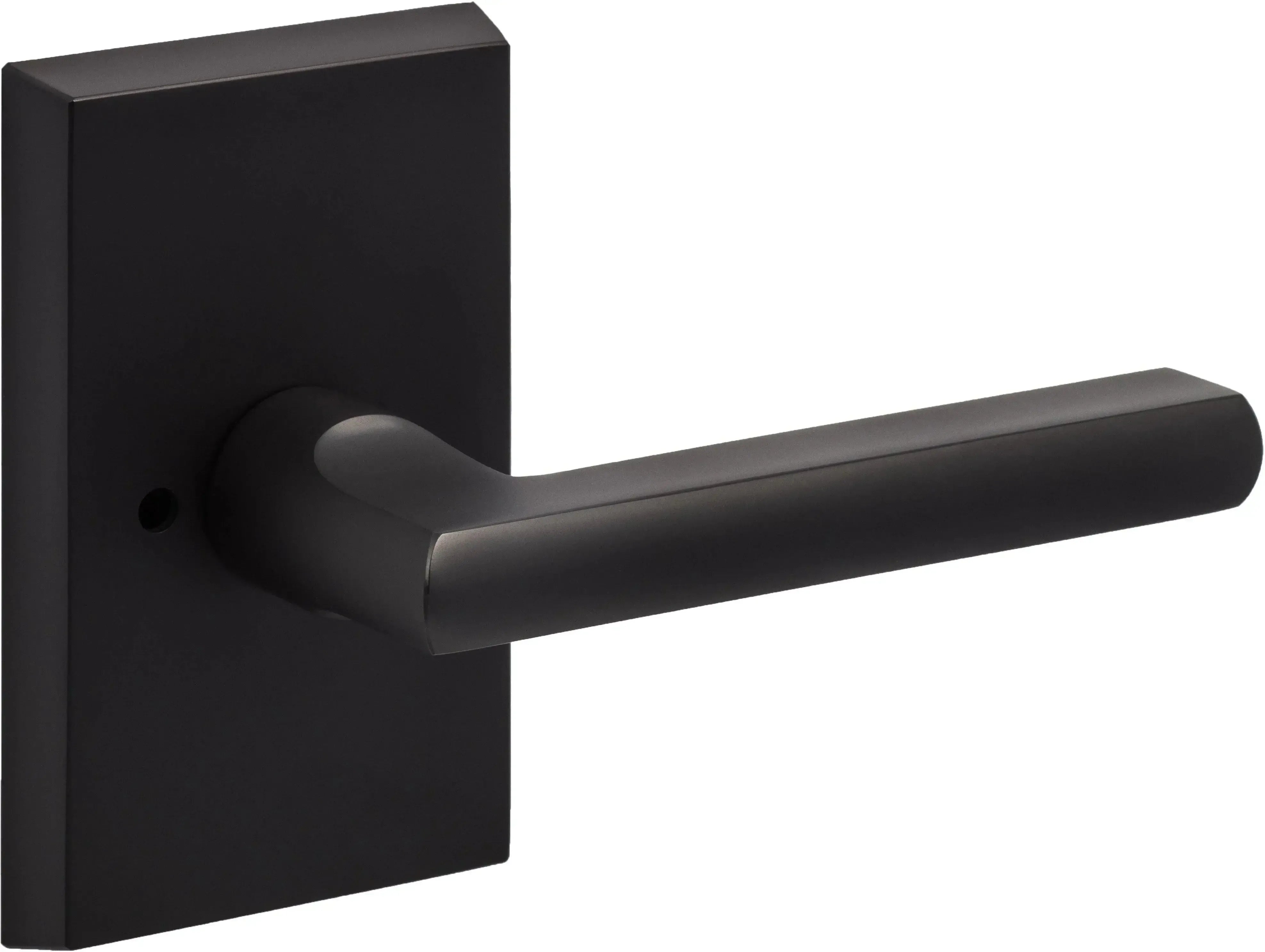 Sure-Loc Logan Passage Lever in Flat Black finish