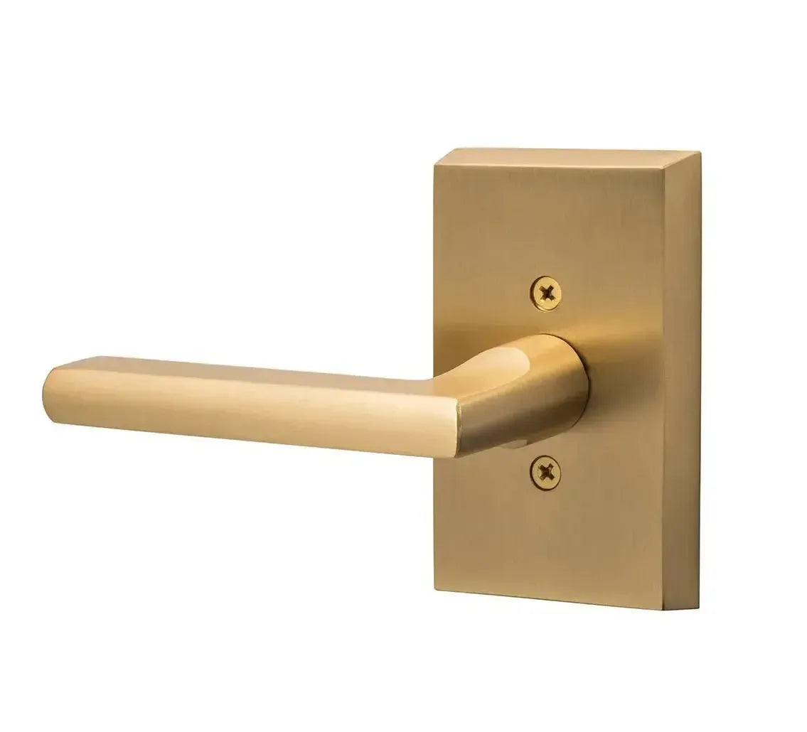 Sure-Loc Logan Lever in Satin Brass finish