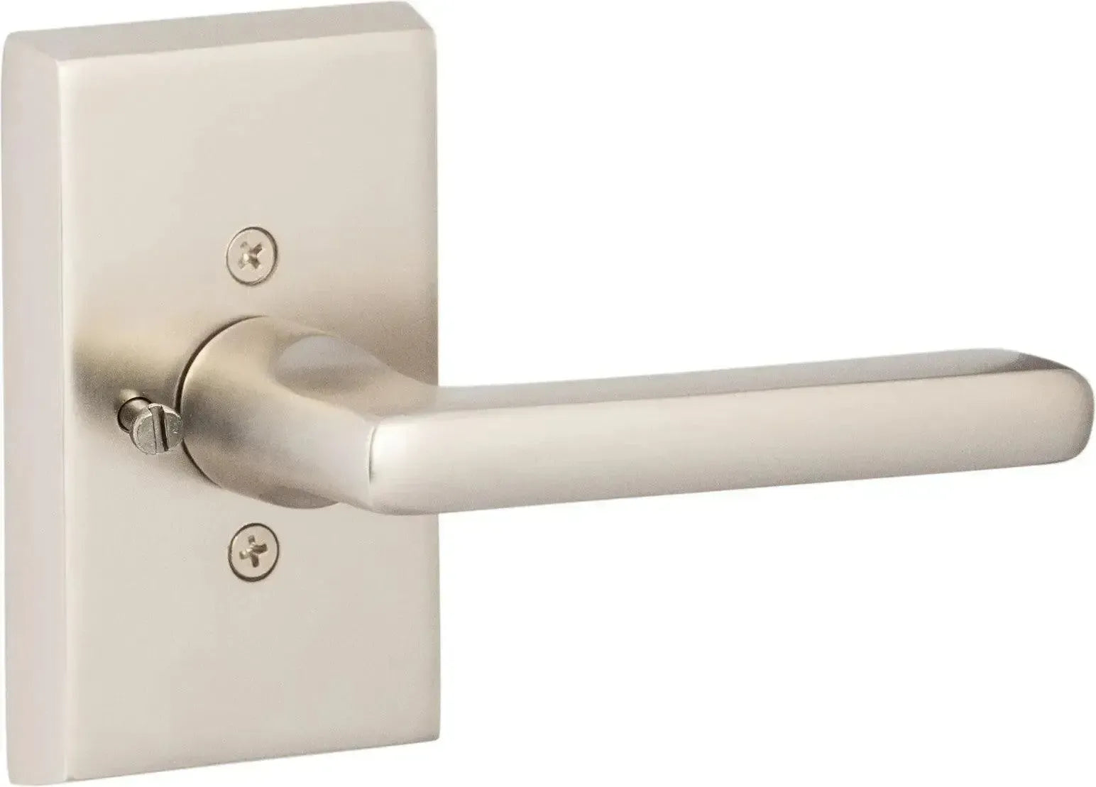Sure-Loc Logan Passage Lever in Nickel finish