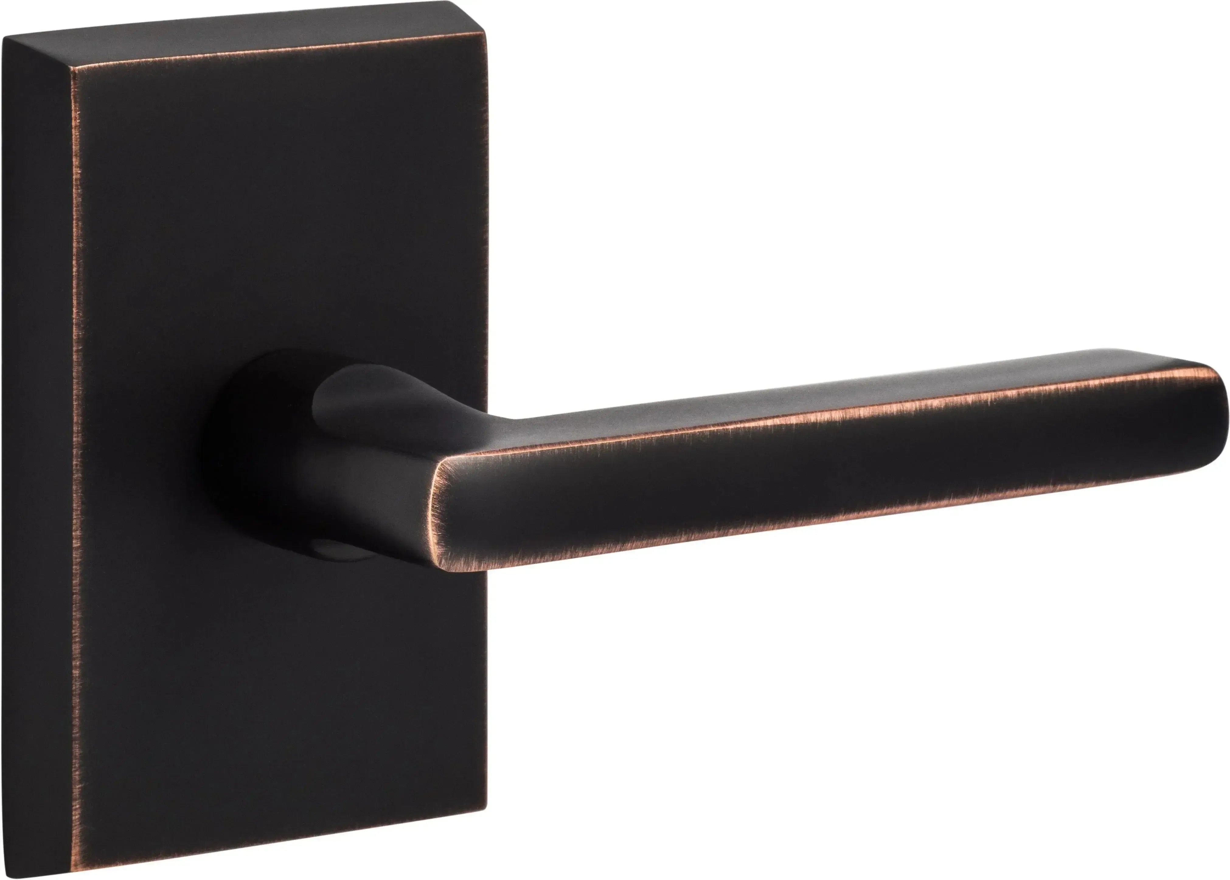 Sure-Loc Logan Passage Lever in Vintage Bronze finish
