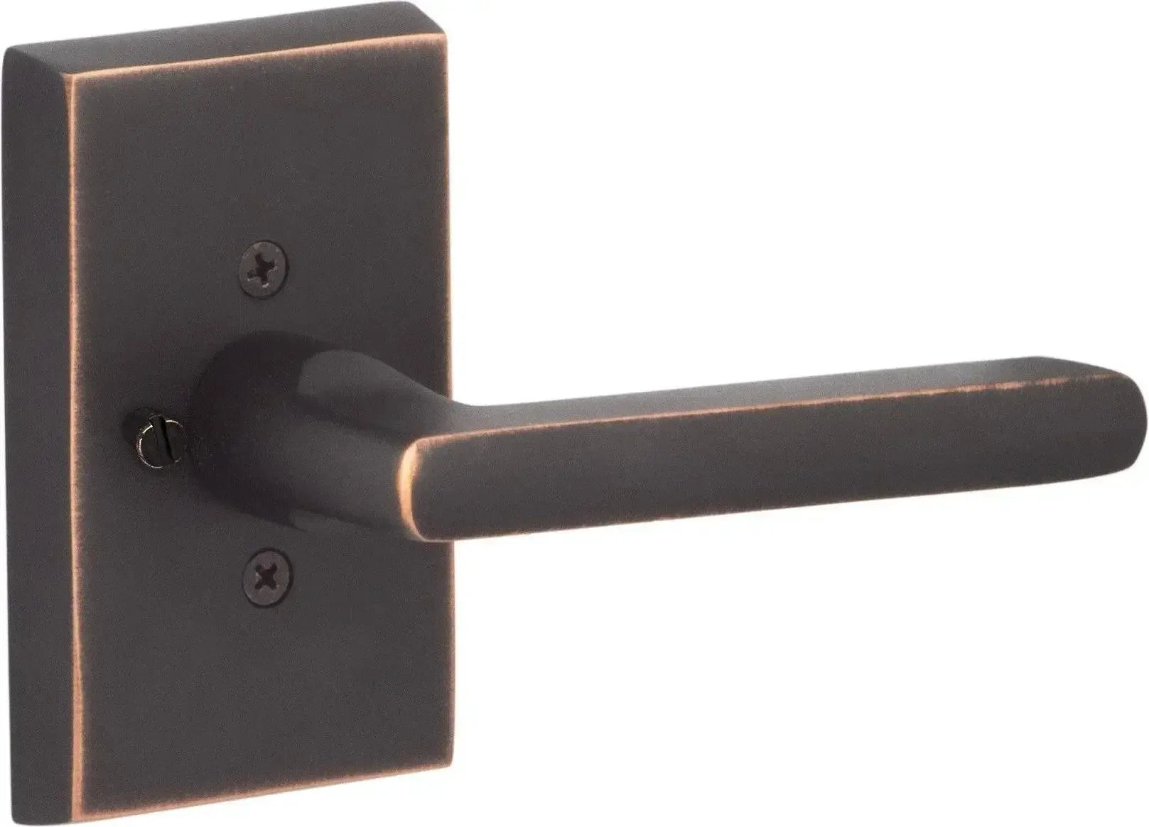 Sure-Loc Logan Passage Lever in Vintage Bronze finish