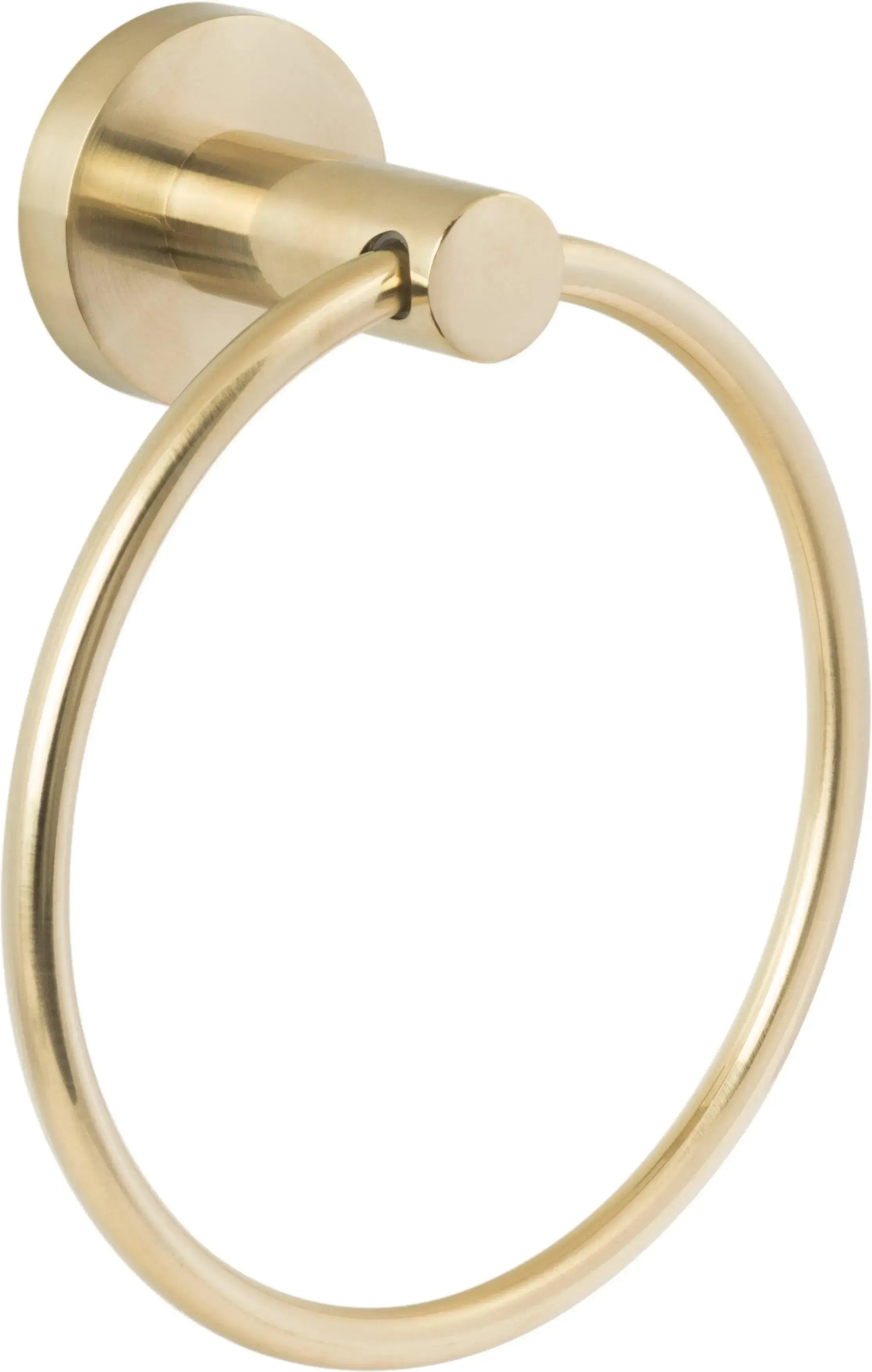 Sure-Loc Lugano Towel Ring in Satin Brass finish