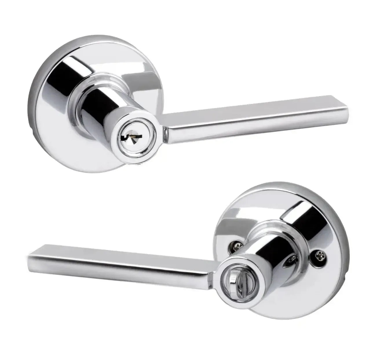 Sure-LocSure-Loc Mesa Lever with Round Rosette in 