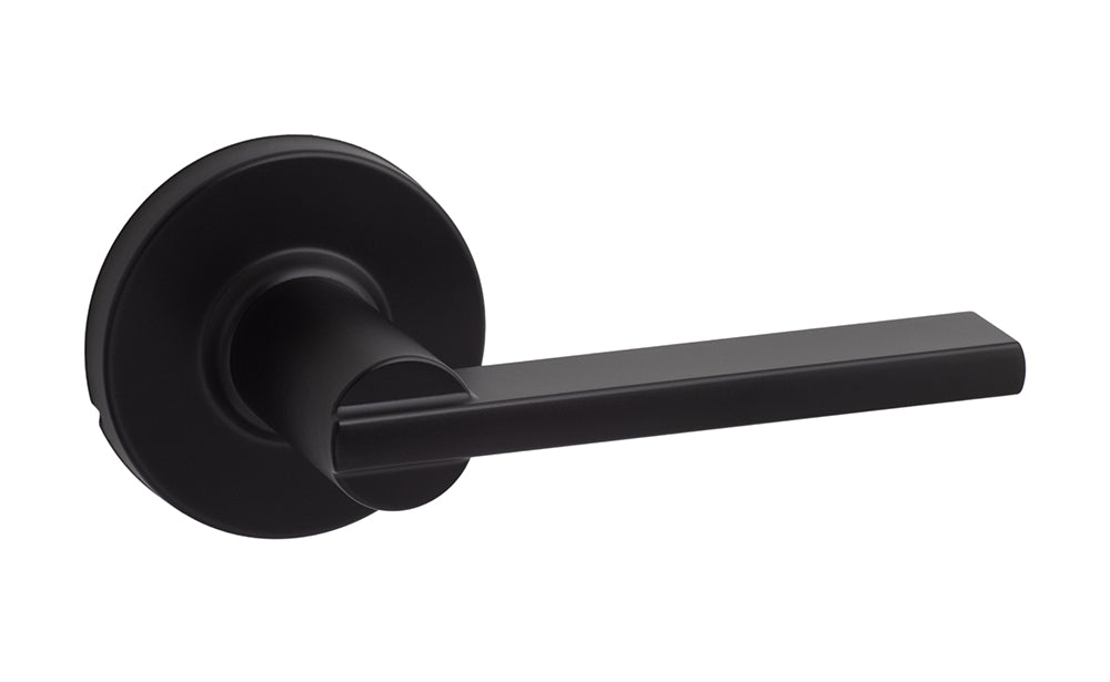 Sure-Loc Mesa Lever with Round Rosette Flat Black