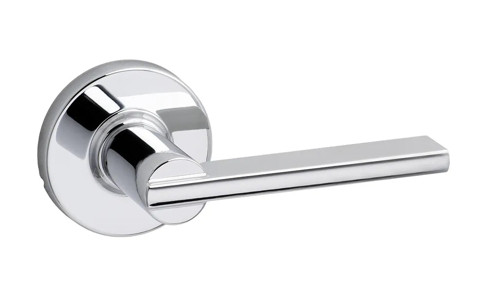 Sure-Loc Mesa Lever with Round Rosette Polished Chrome