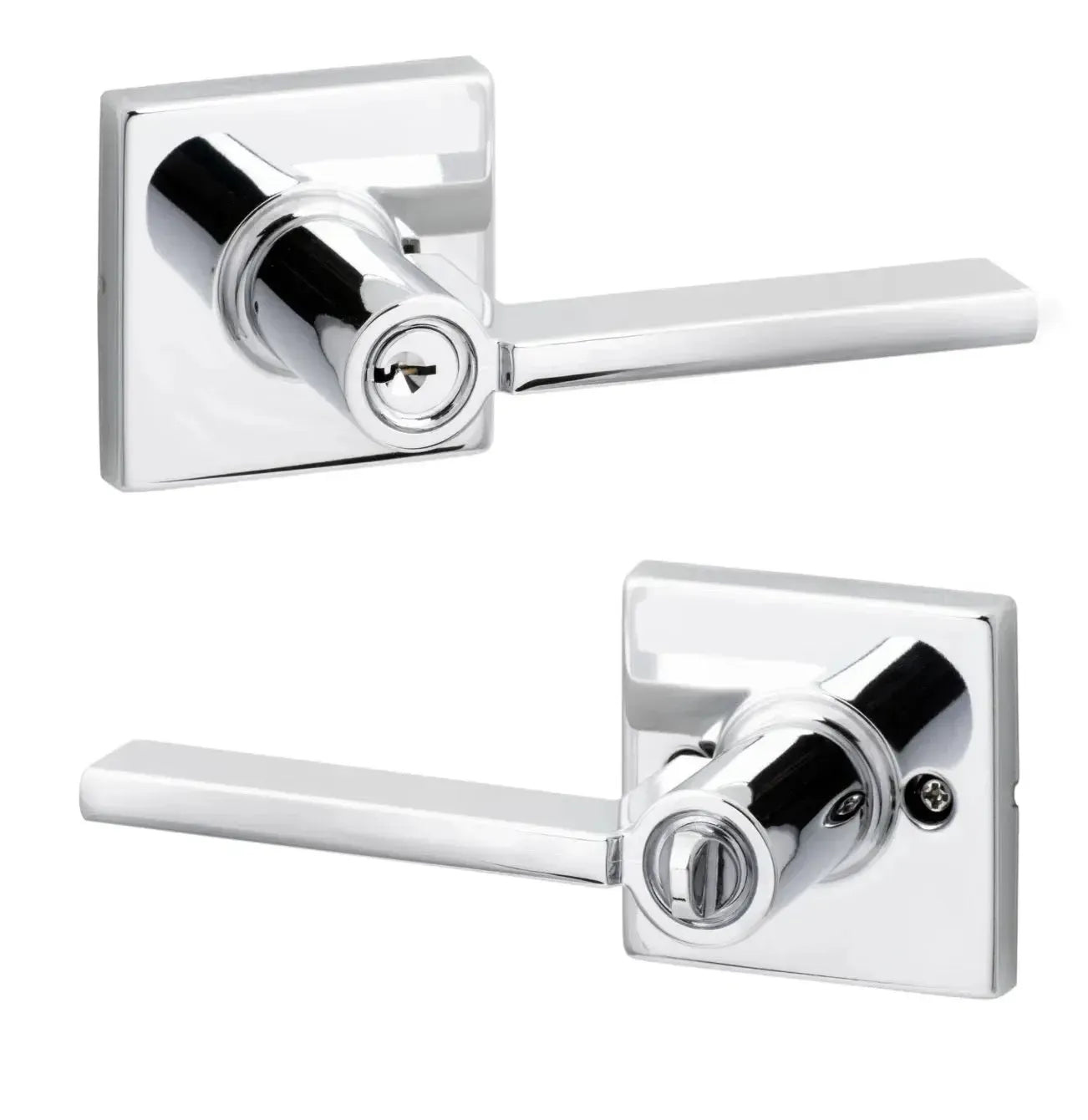 Sure-LocSure-Loc Mesa Lever with Square Rosette in 